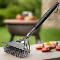 Bristle-Free Stainless Steel Grill Brush