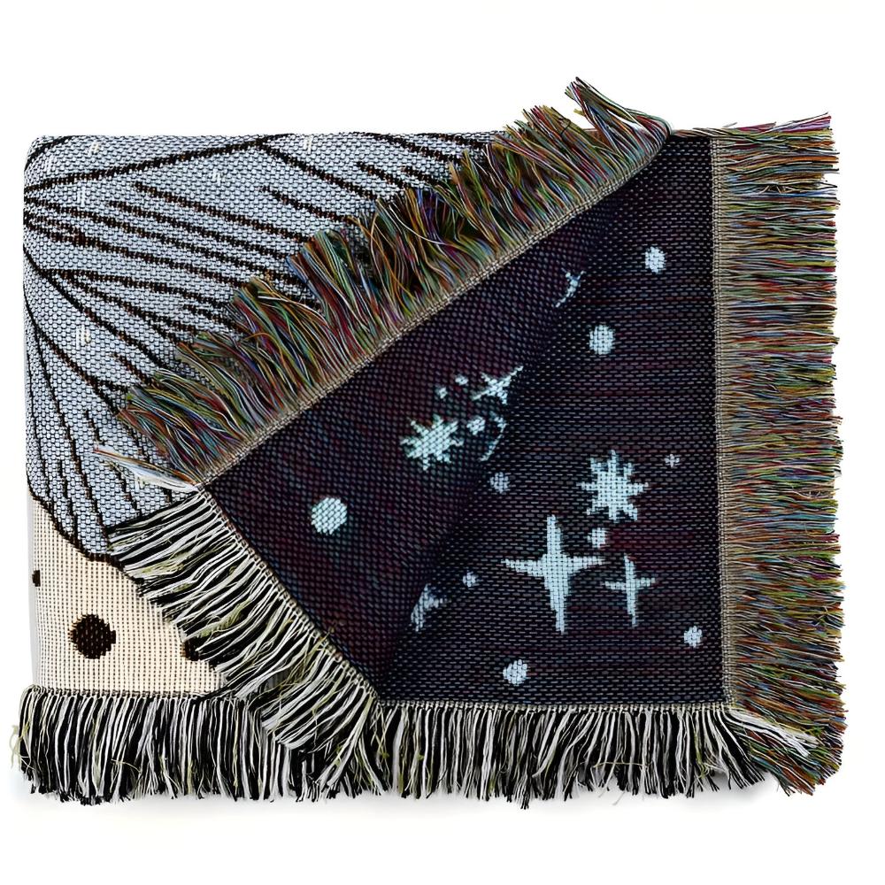 Butterfly Garden Throw Blanket