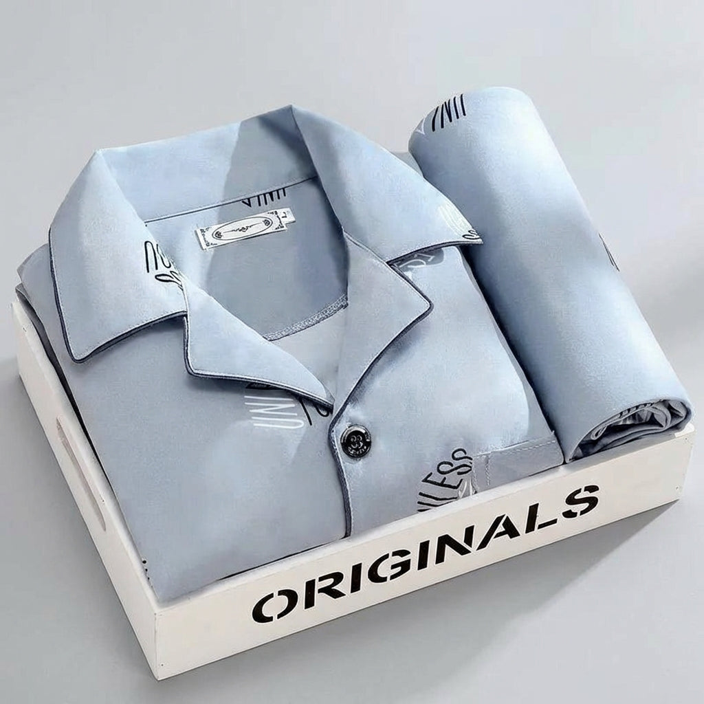 Button-Down Pyjama Set