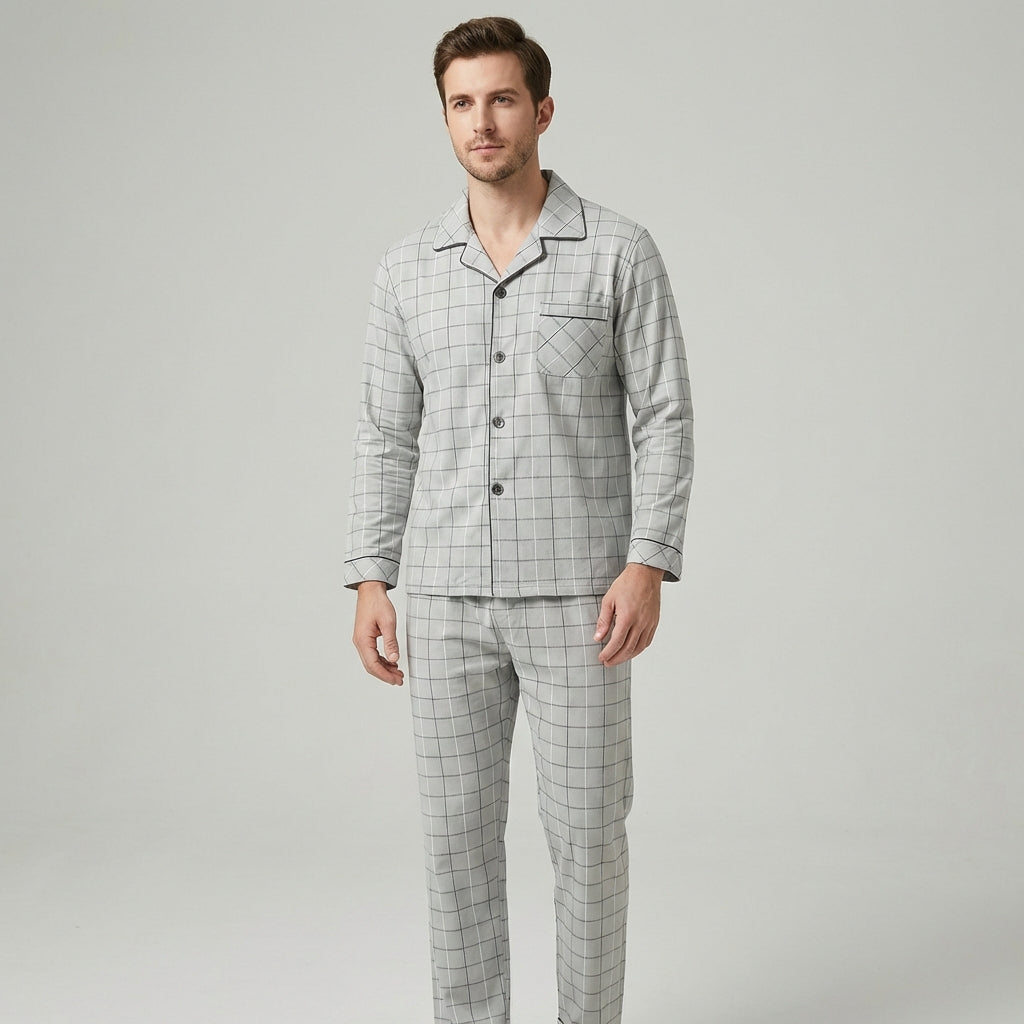 Button-Down Pyjama Set