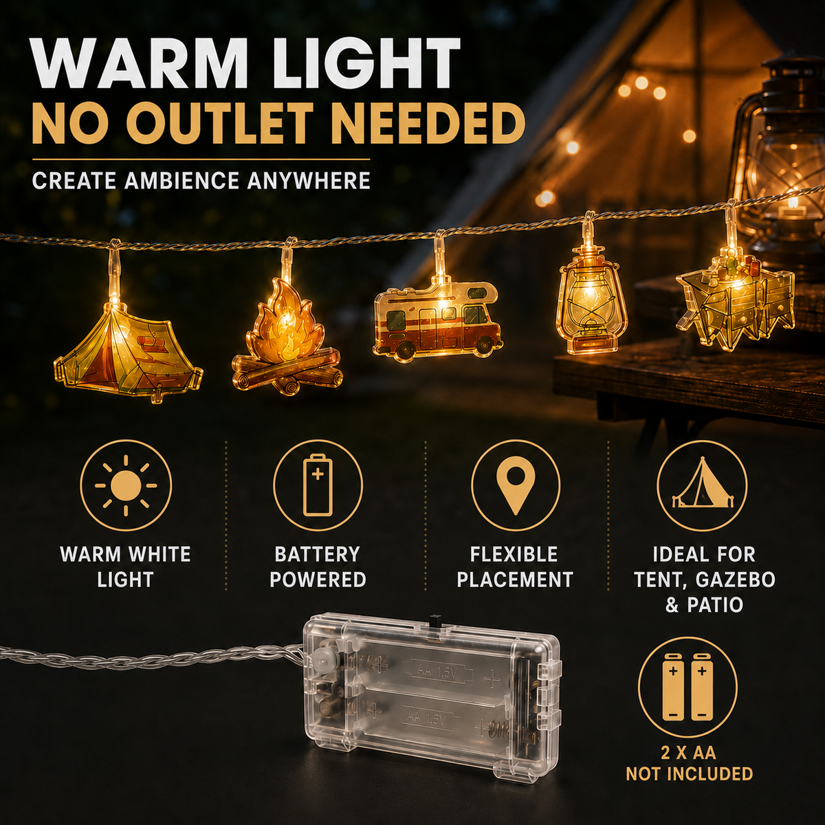 Camping String Lights