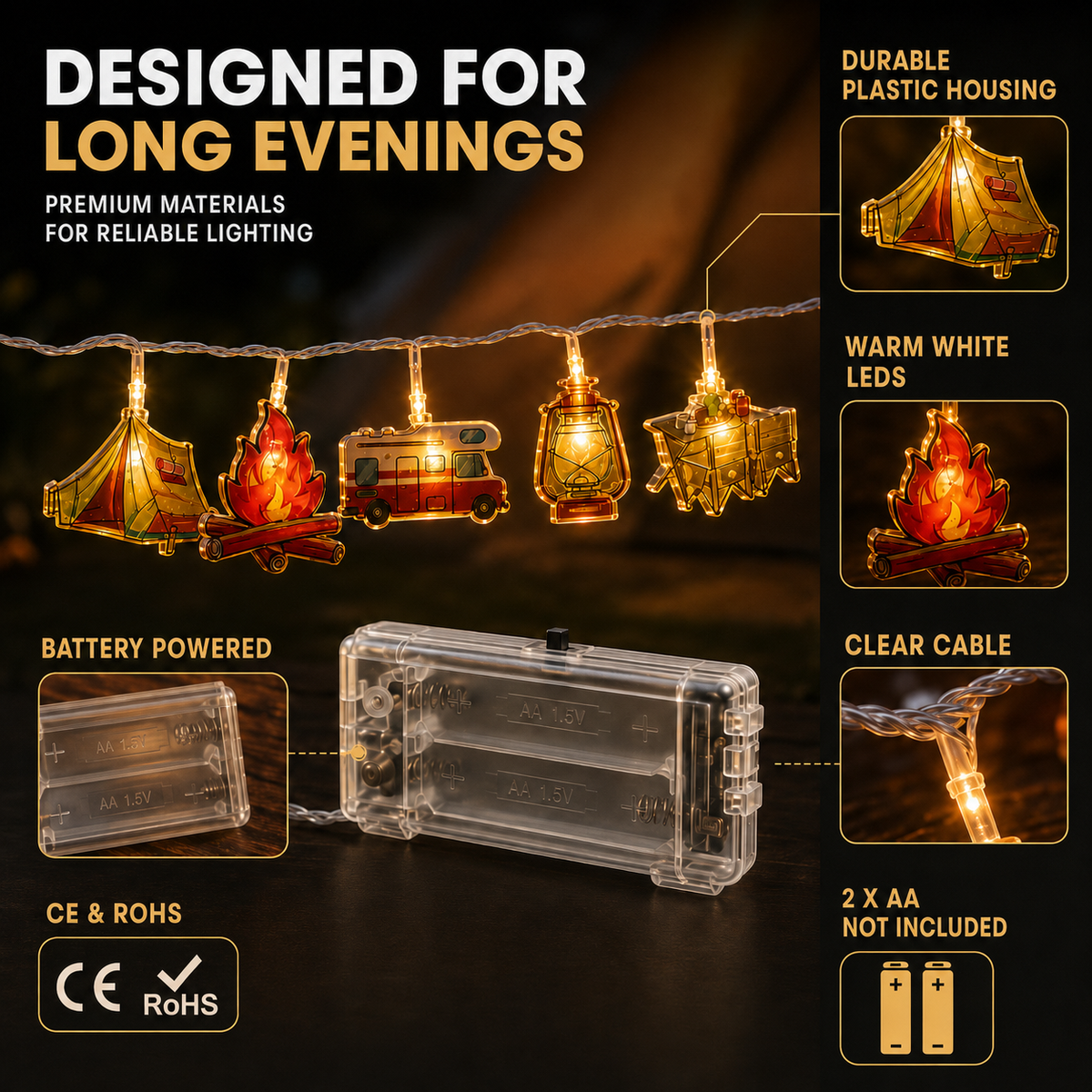 Camping String Lights