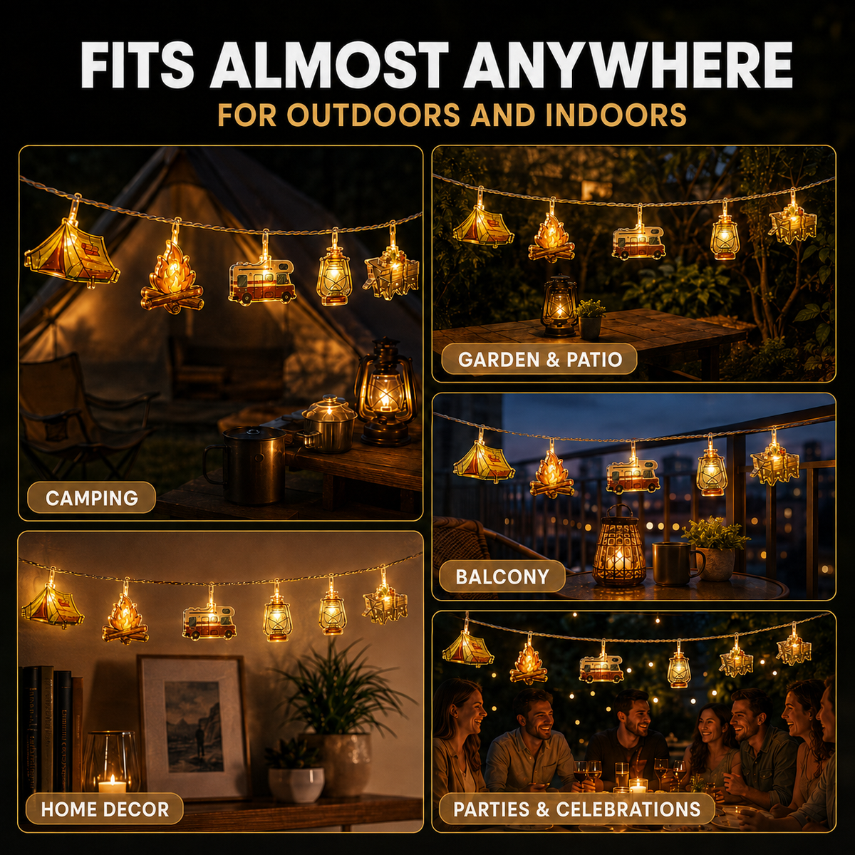 Camping String Lights