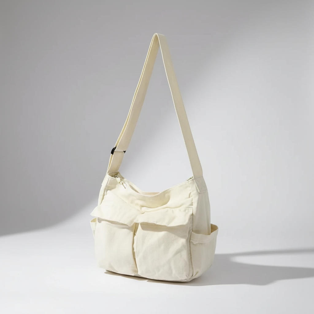 Canvas Shoulder Satchel Bag