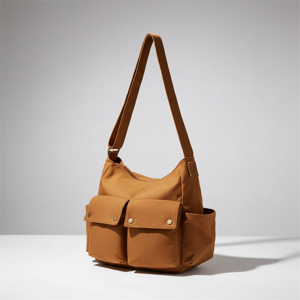 Canvas Shoulder Satchel Bag