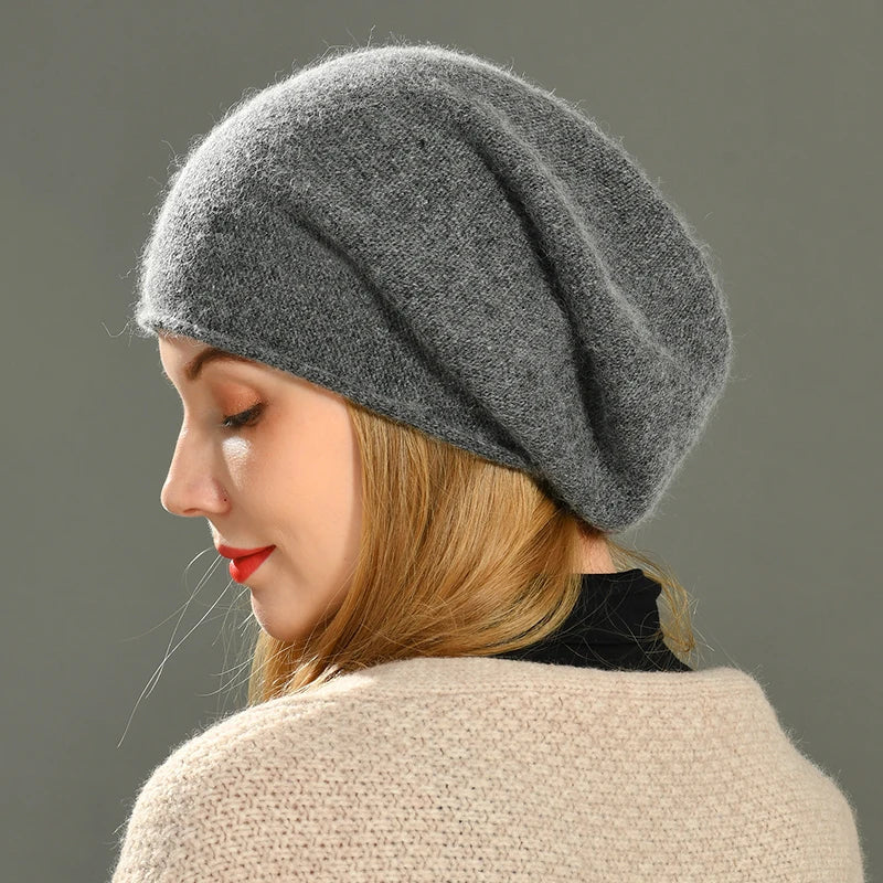 Cashmere and Wool Beanie