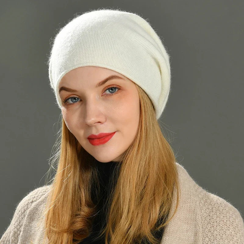 Cashmere and Wool Beanie