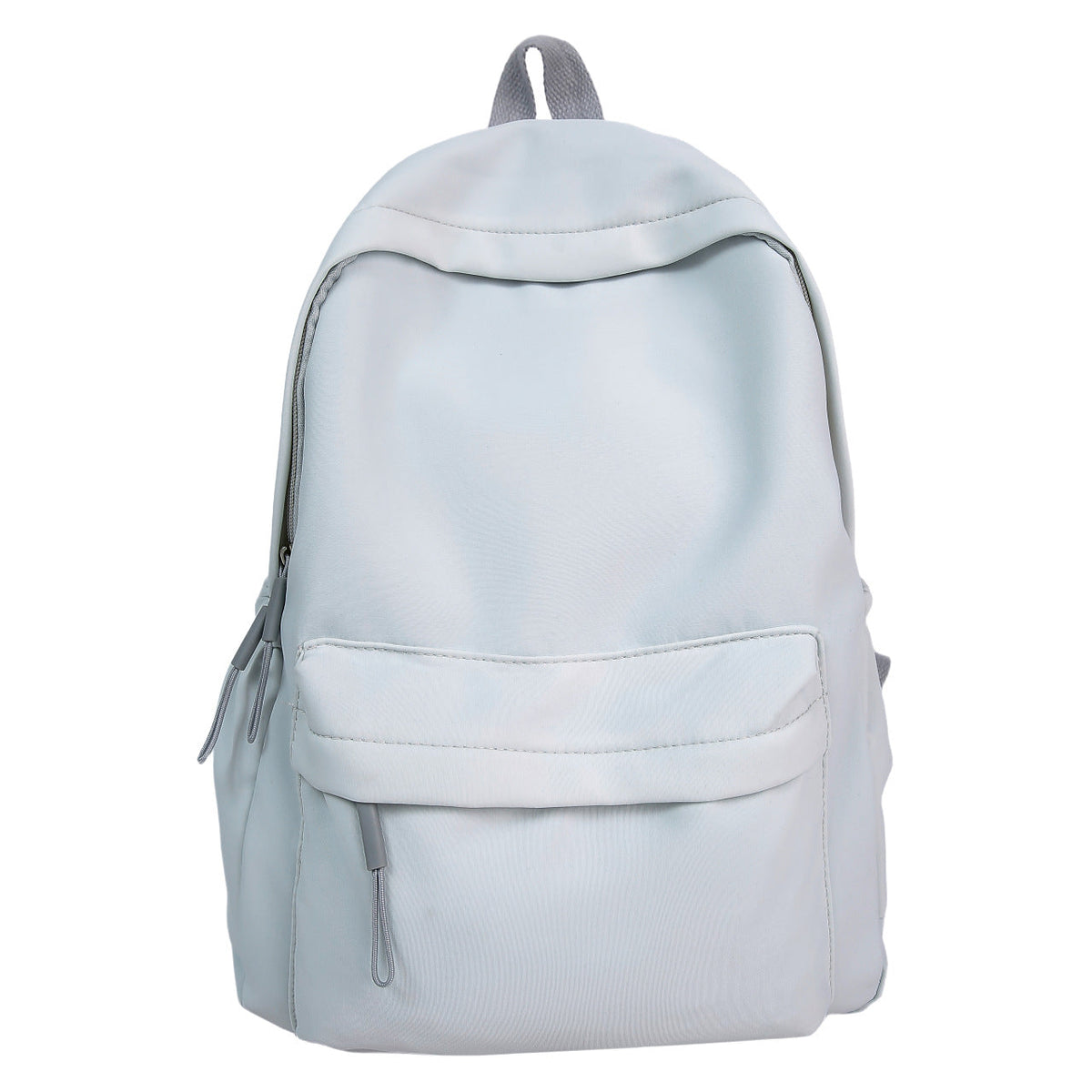 Casual Backpack with Flexible Side Pockets and Organized Compartments