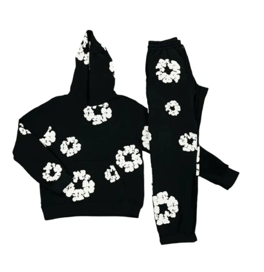 Casual Floral Sports Set