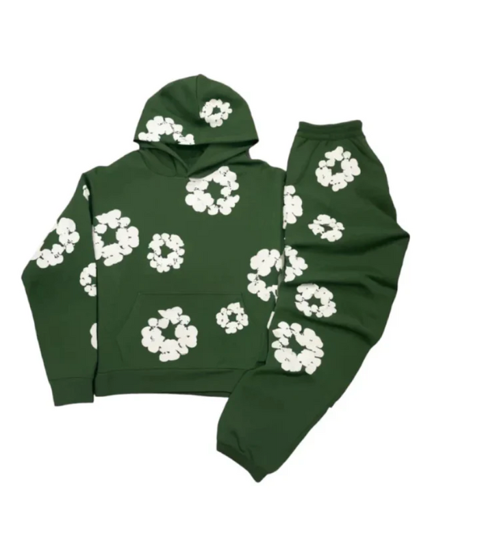 Casual Floral Sports Set