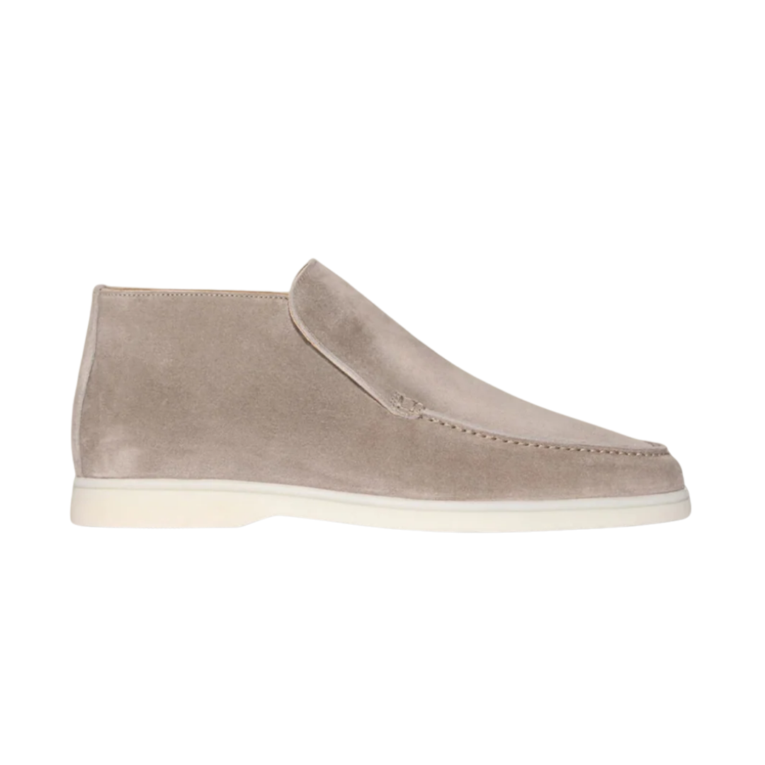 Casual Suede-Look Loafers