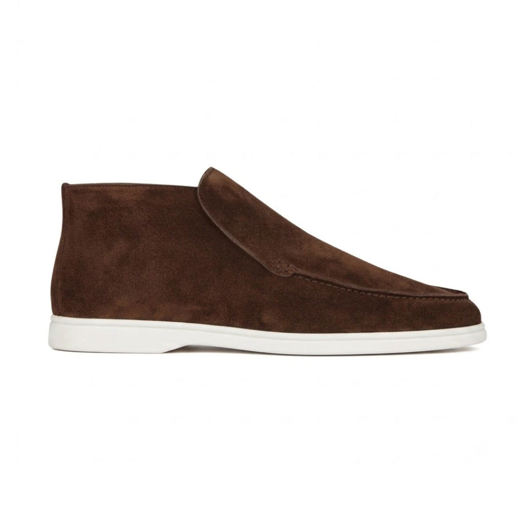 Casual Suede-Look Loafers