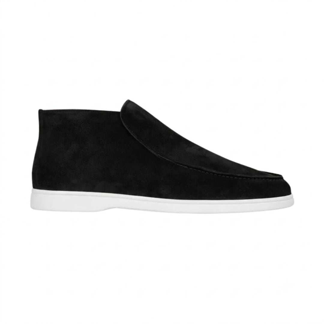 Casual Suede-Look Loafers