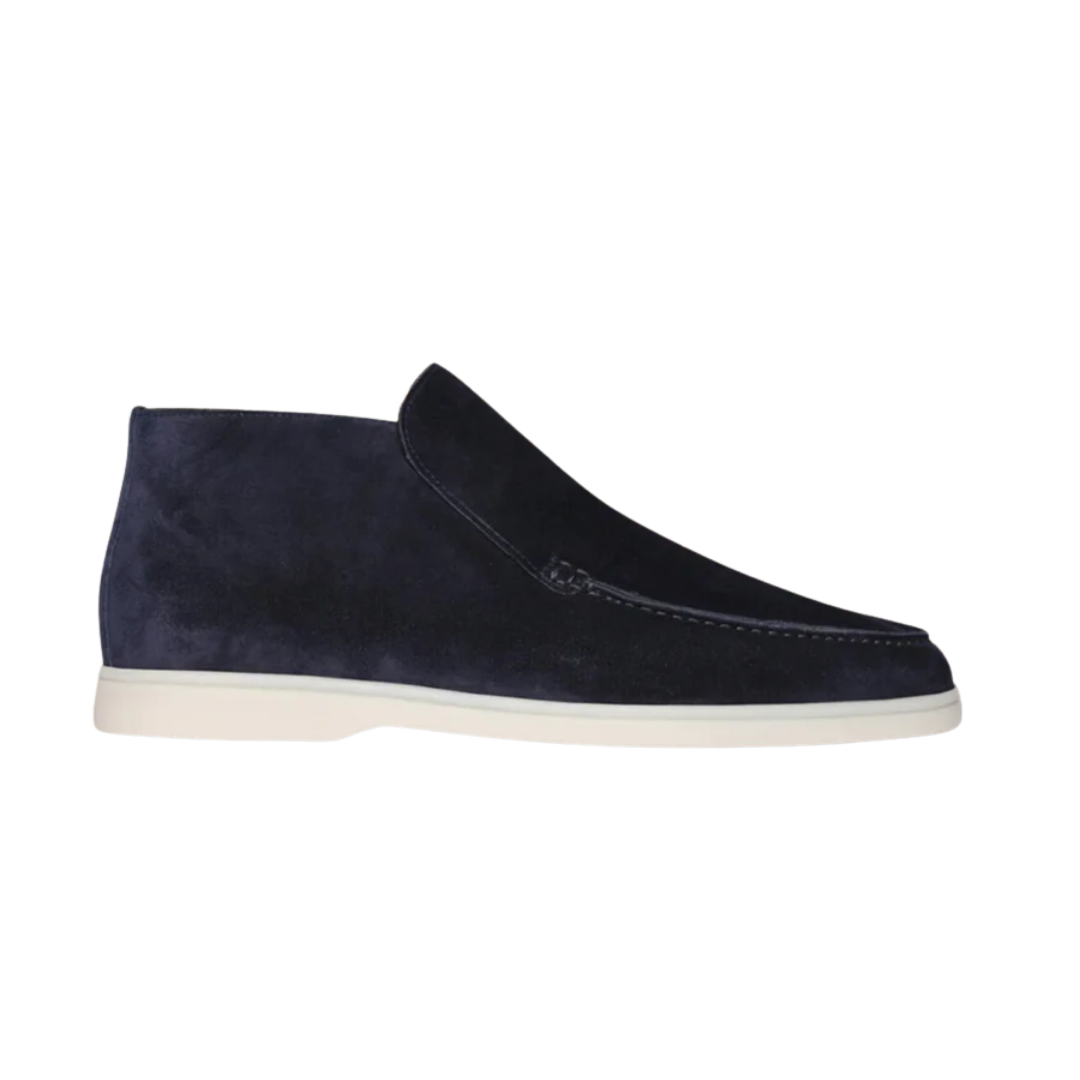 Casual Suede-Look Loafers