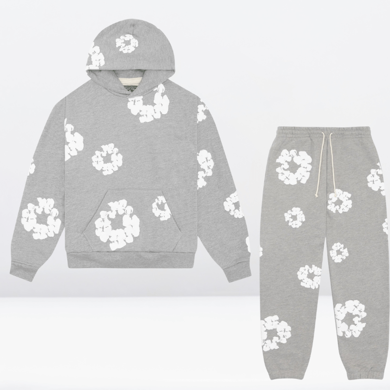 Casual Unisex Tracksuit with Hoodie and Pants