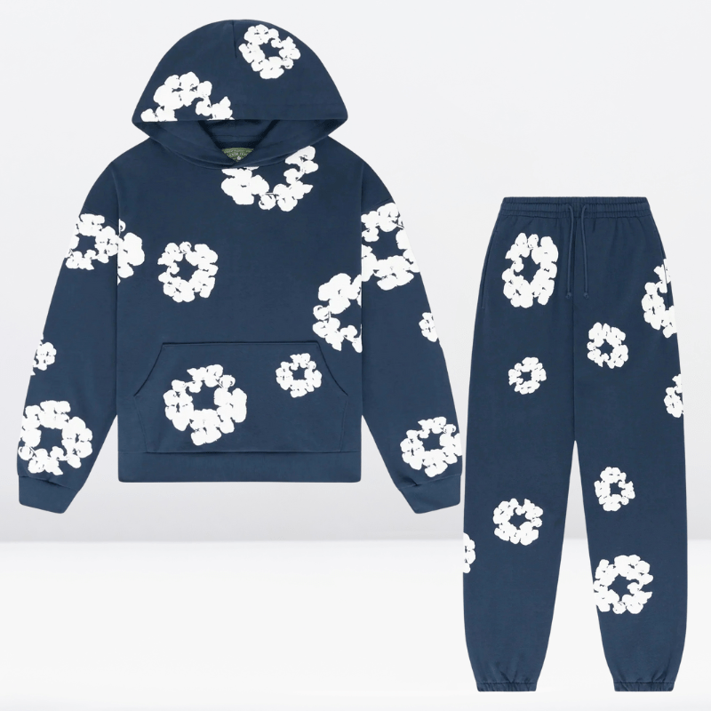 Casual Unisex Tracksuit with Hoodie and Pants