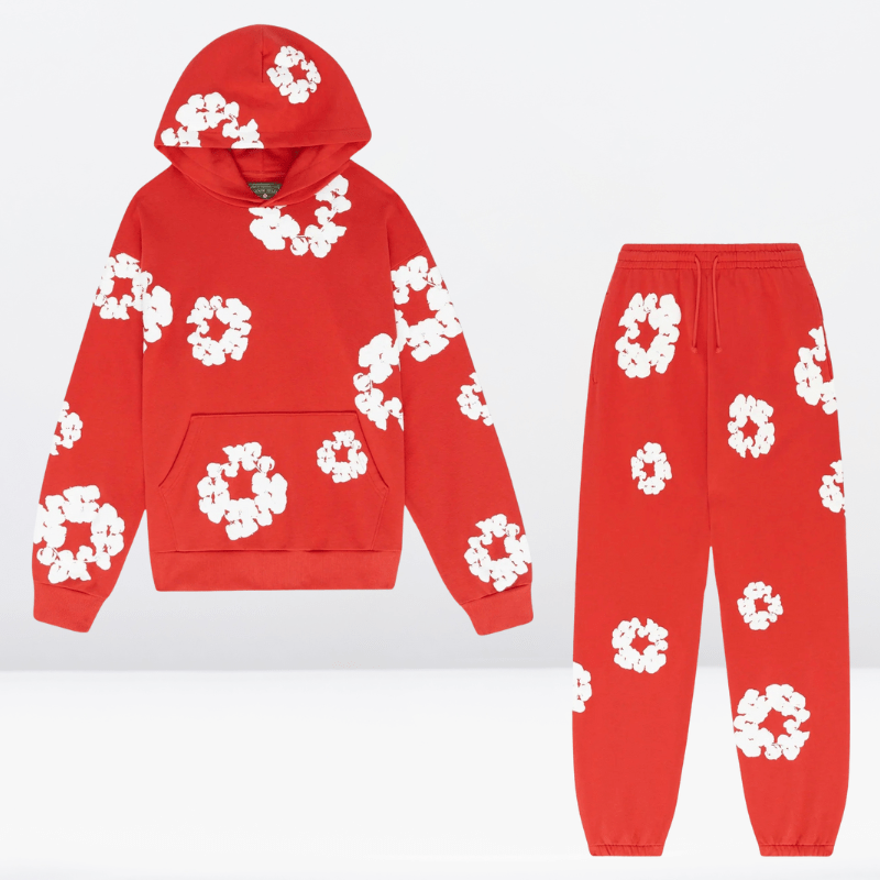 Casual Unisex Tracksuit with Hoodie and Pants