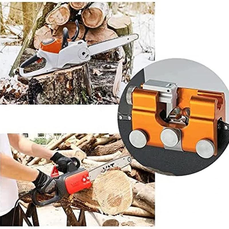 Chainsaw Chain Sharpening Tool - Easy to Use & Time-Saving