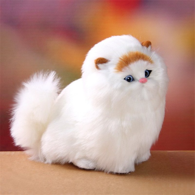 Charming Electric Interactive Plush Kitten Toy