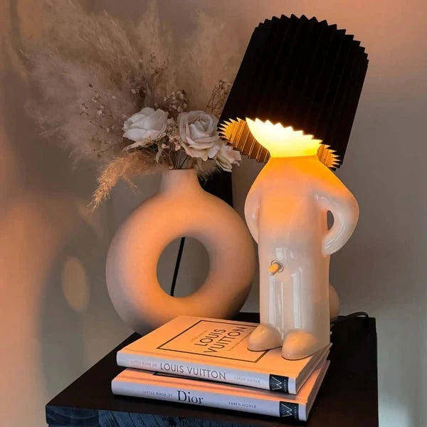 Charming Small Decorative LED Boy Lamp