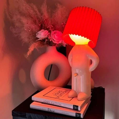 Charming Small Decorative LED Boy Lamp
