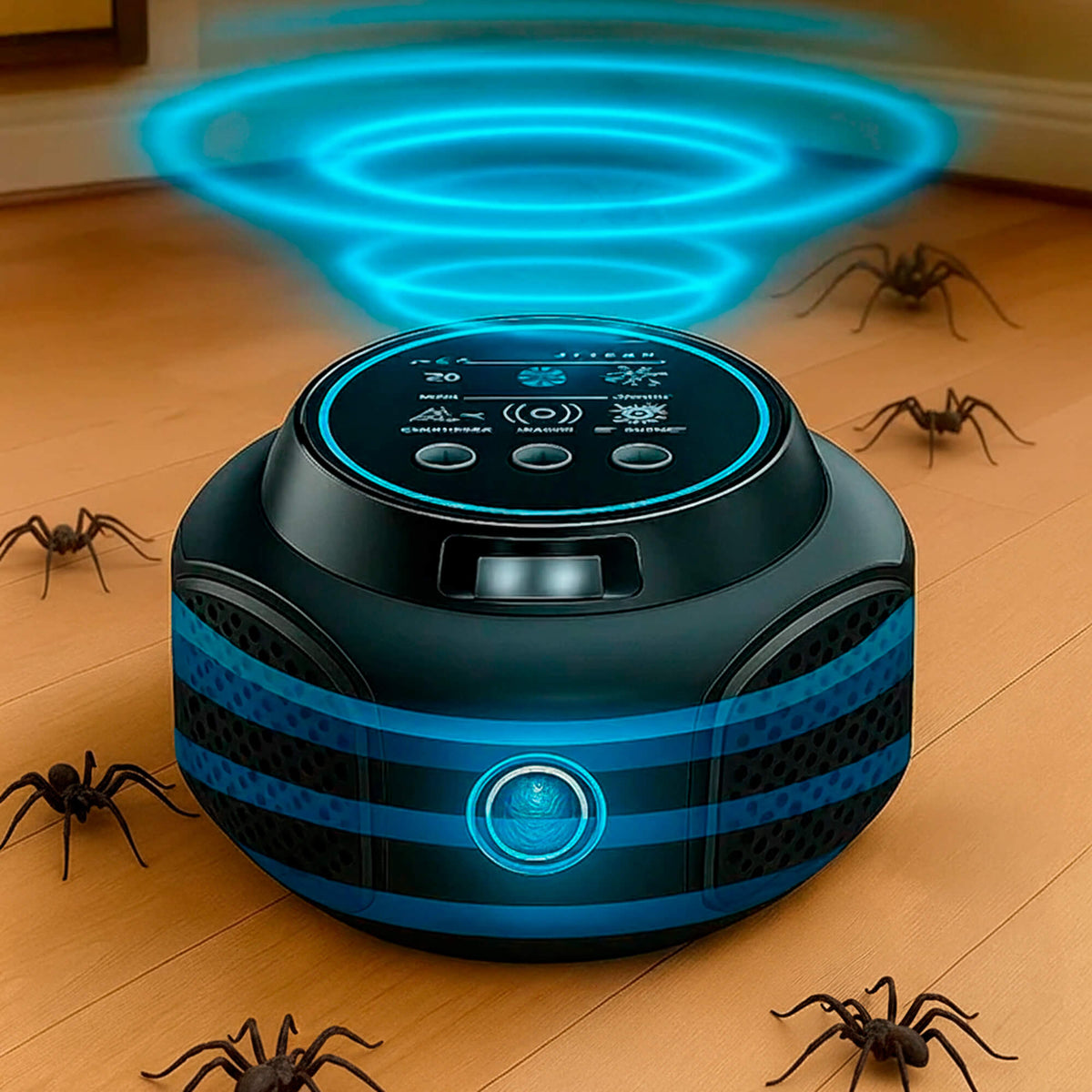 Chemical-Free Plug-In Ultrasonic Spider Repeller