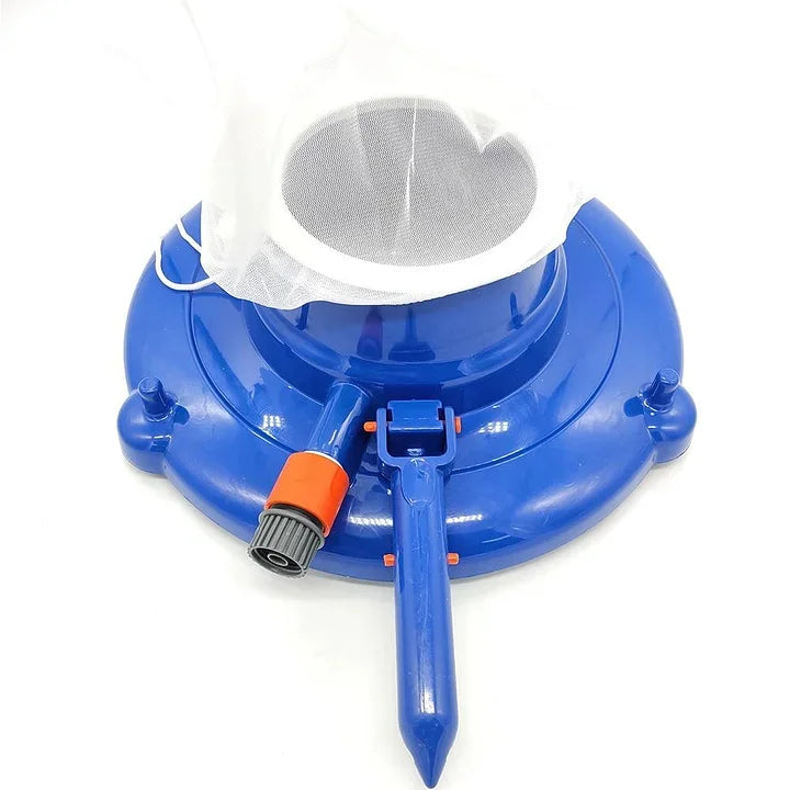 Chemical-Free Pool Vacuum Cleaner with Powerful Hose Suction for Leaves, Dirt & Debris