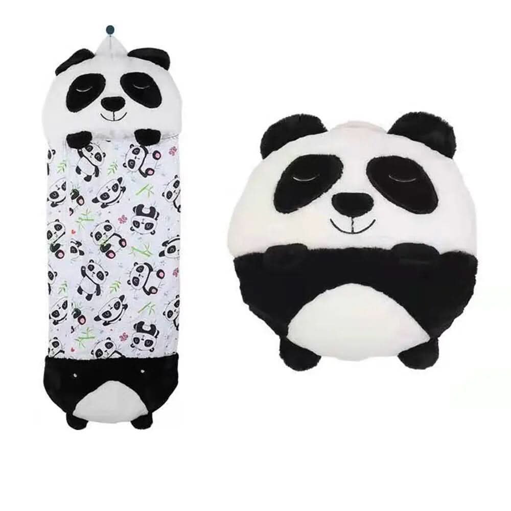 Children's 2-in-1 Cozy Sleeping Bag and Cuddle Toy