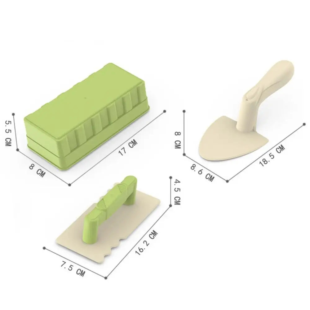 Children's Beach Sand Toy Set with Mini Shovel