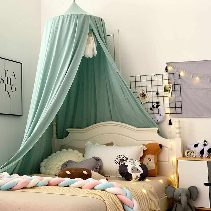 Children's Blackout Bed Canopy with Light-Blocking Feature