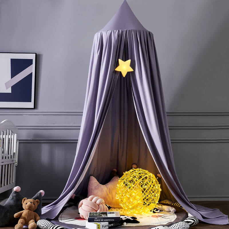 Children's Blackout Bed Canopy with Light-Blocking Feature