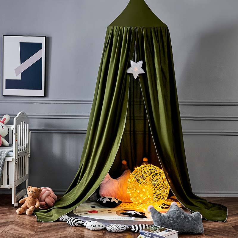 Children's Blackout Bed Canopy with Light-Blocking Feature