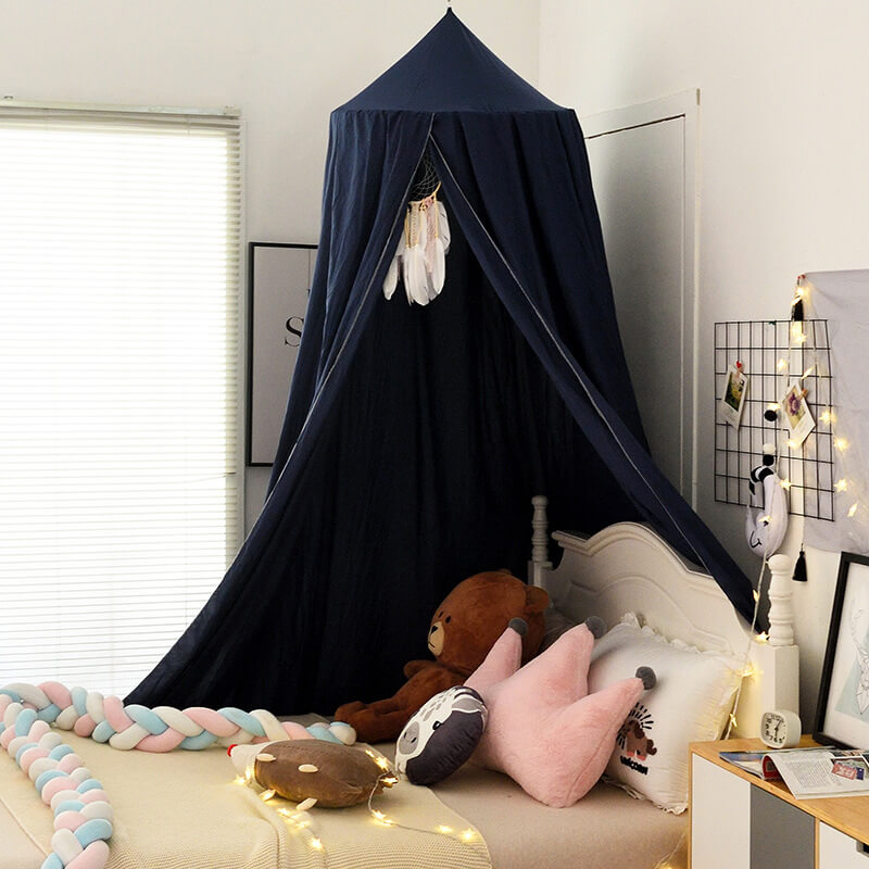 Children's Blackout Bed Canopy with Light-Blocking Feature