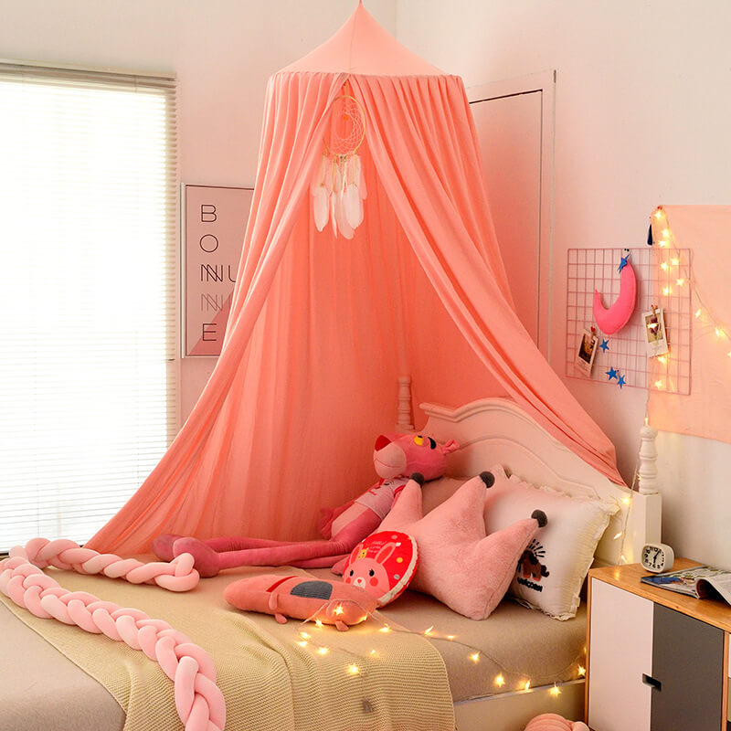 Children's Blackout Bed Canopy with Light-Blocking Feature