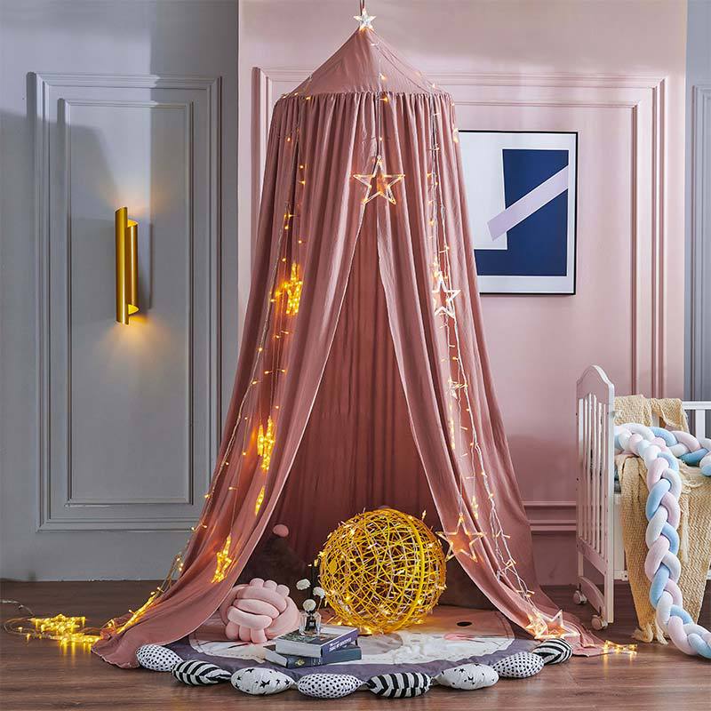 Children's Blackout Bed Canopy with Light-Blocking Feature