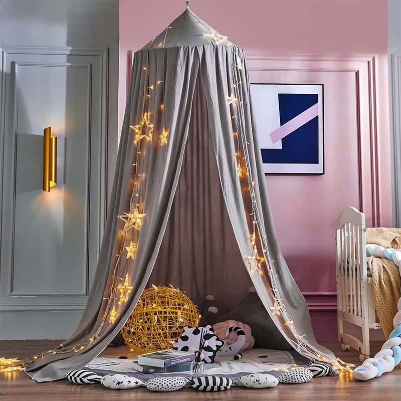 Children's Blackout Bed Canopy with Light-Blocking Feature
