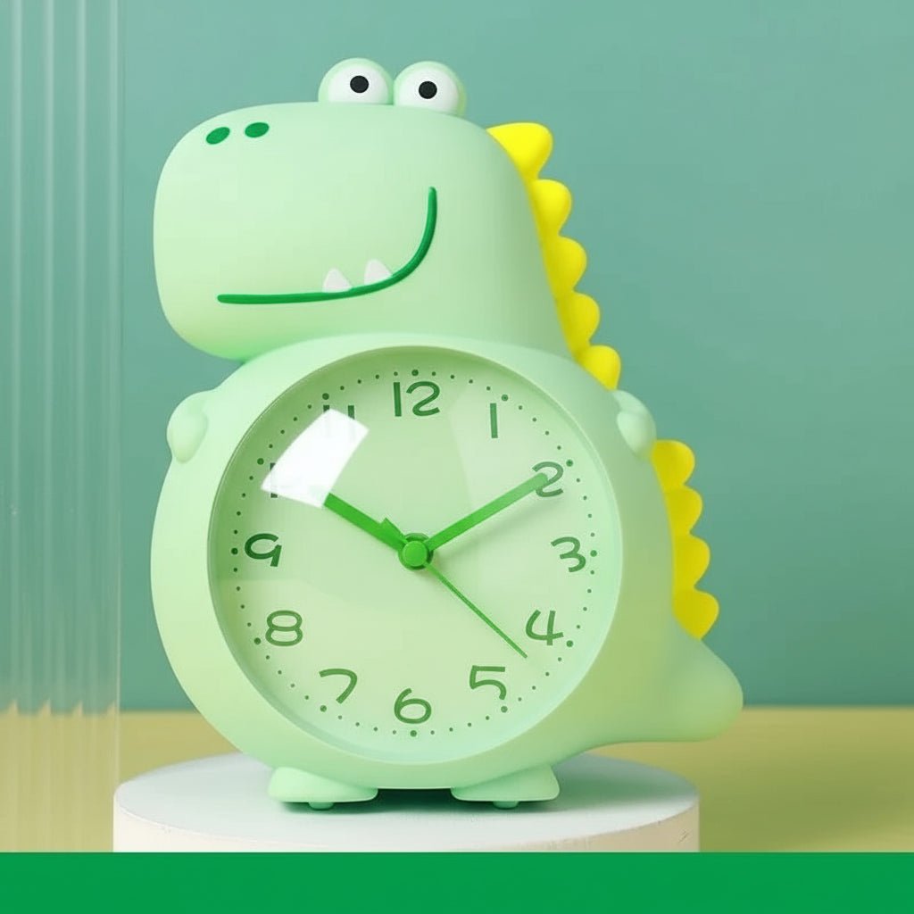 Children's Dinosaur Alarm Clock with Gentle Wake-Up Light