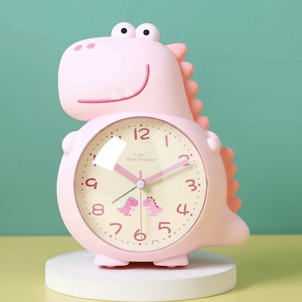 Children's Dinosaur Alarm Clock with Gentle Wake-Up Light