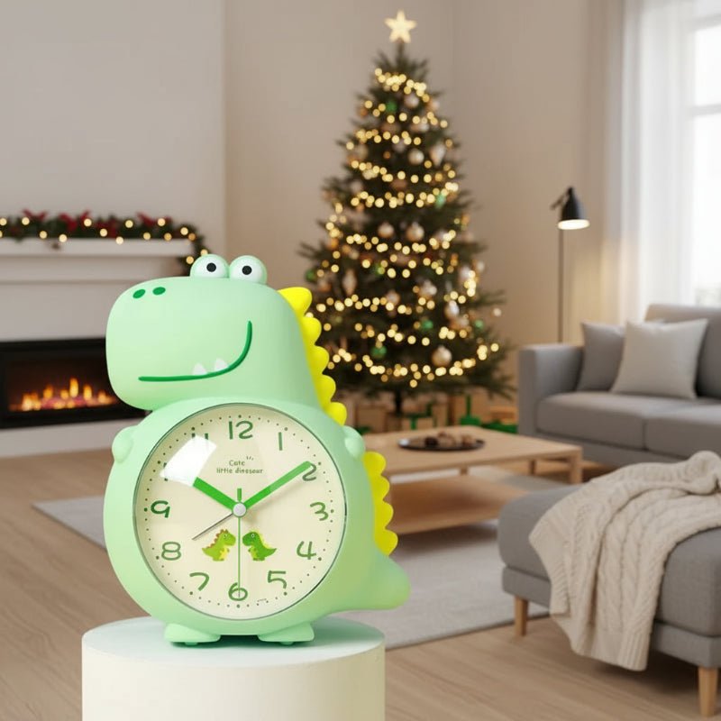 Children's Dinosaur Alarm Clock with Gentle Wake-Up Light