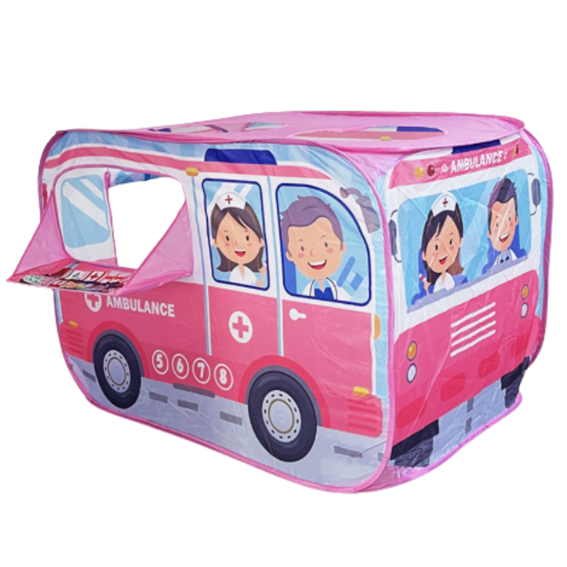 Children's Foldable Vehicle-Shaped Play Tent