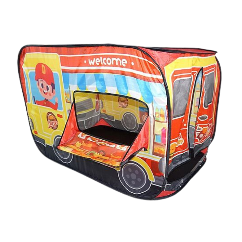 Children's Foldable Vehicle-Shaped Play Tent