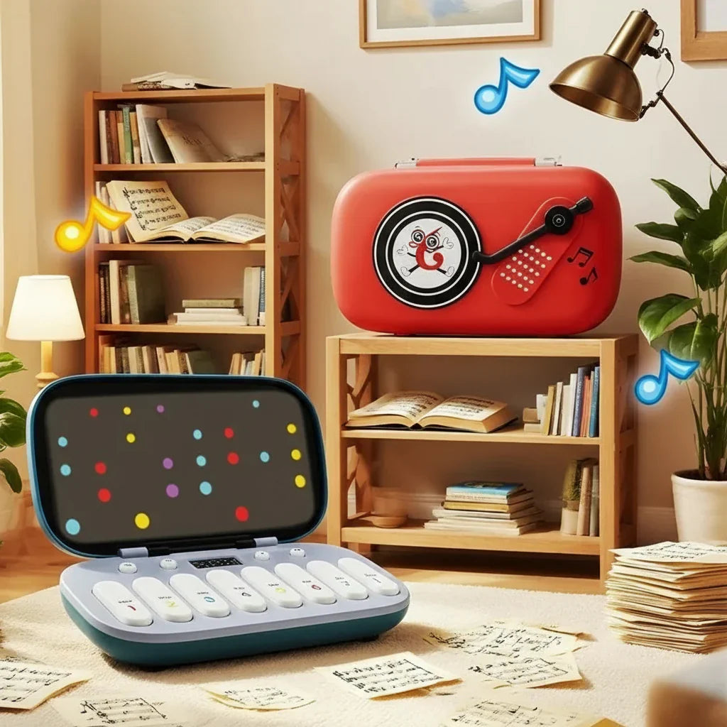 Children's Interactive Music & Light Piano Toy