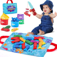 Children's Magnetic Fishing Game for Skill Development