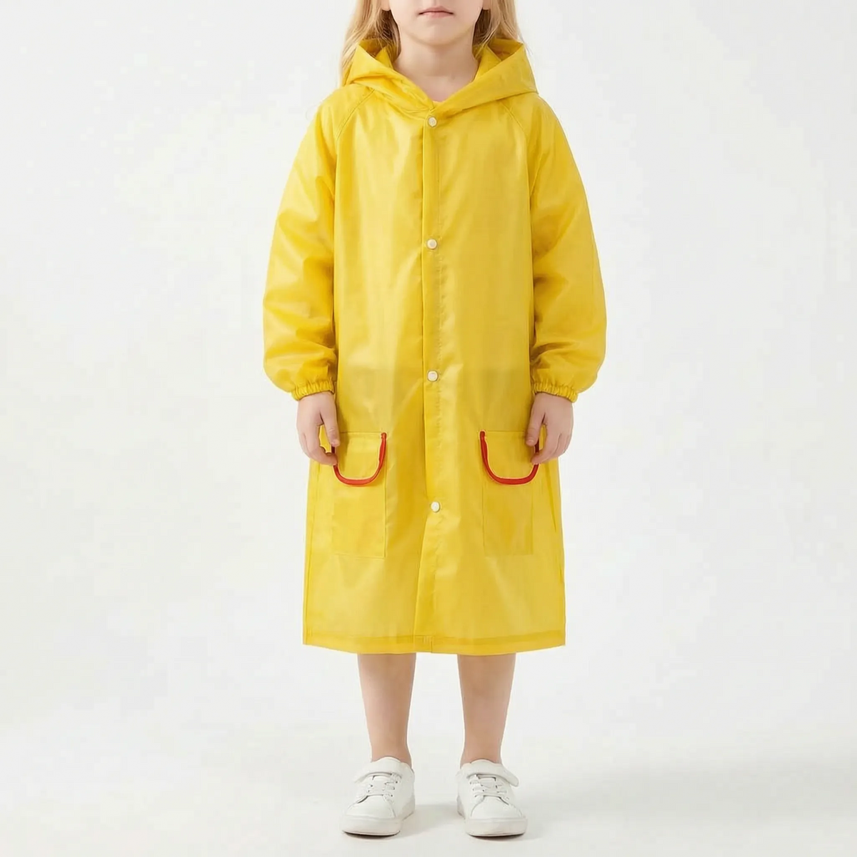 Children's Raincoat With Animal Hood
