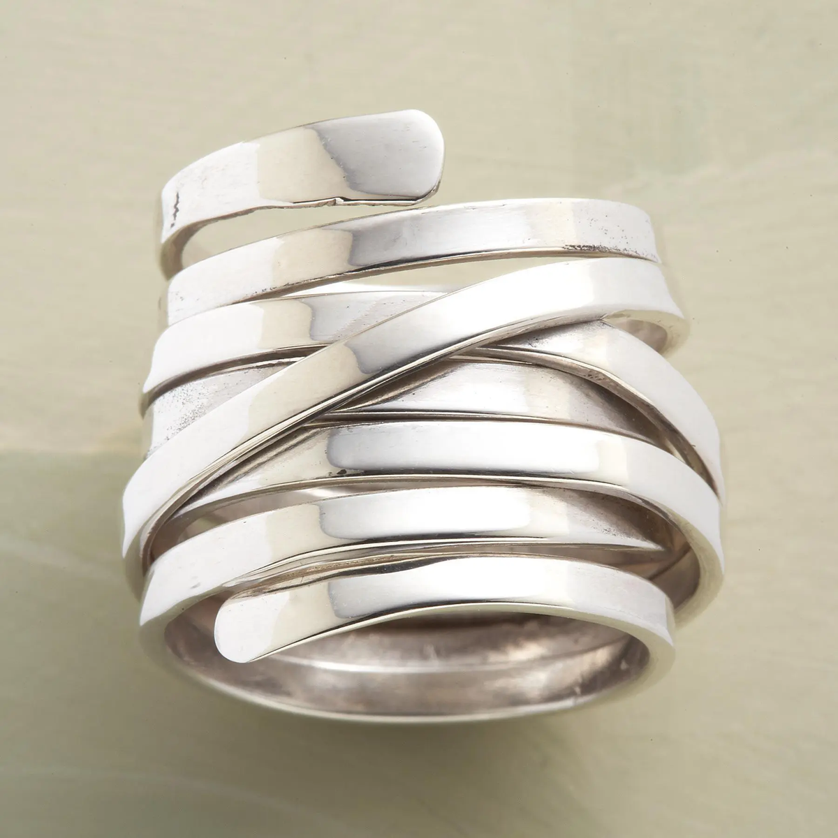 Chunky Silver Statement Ring
