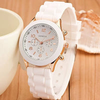 Classic Casual Silicone Quartz Watch