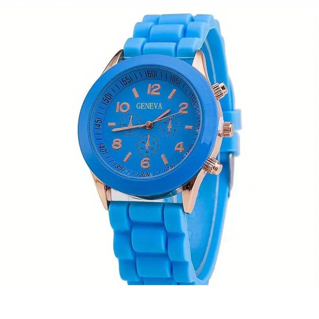 Classic Casual Silicone Quartz Watch