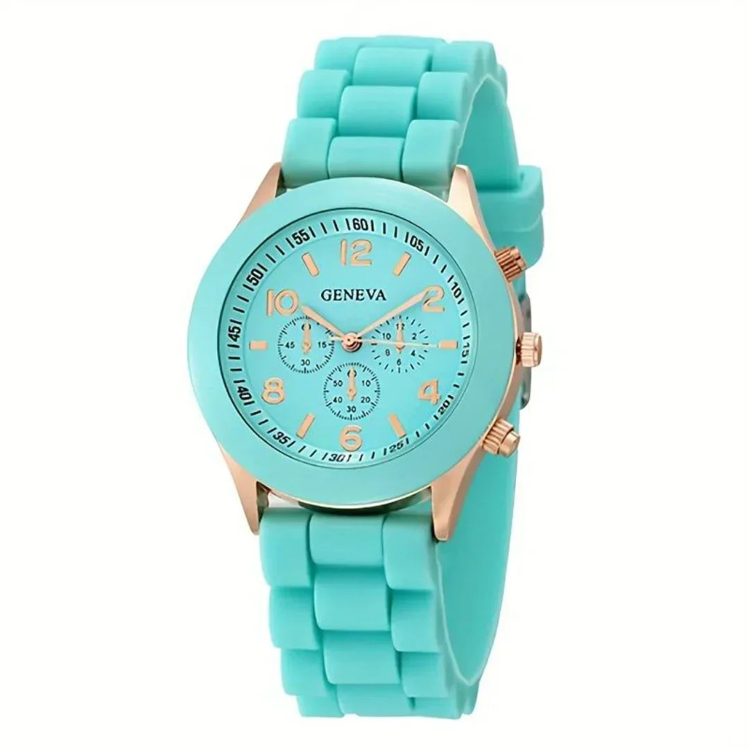 Classic Casual Silicone Quartz Watch