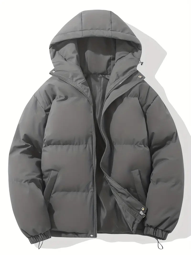 Classic Design Warm Hooded Jacket
