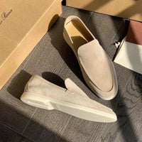 Classic Men's Suede Loafers - Autumn Edition